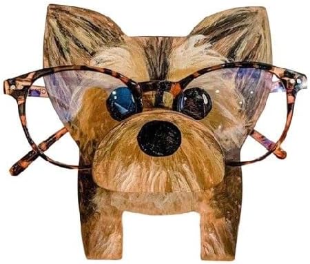 Wooden Glasses Holder, Animal Shape Spectacle Stand, 3D Wooden Puzzle Eyeglasses Stand , Sunglasses Display Rack for Home Office Desk Decor Accessories (Dachshund)