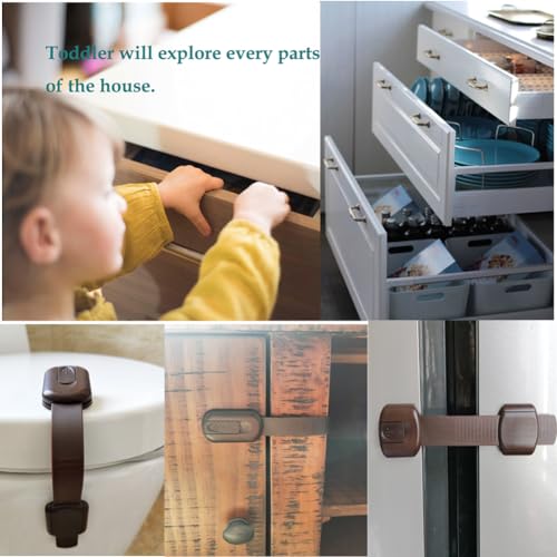 Baoweijd FR-ANGLE-11H-68 Child Safety Cabinet Locks thumb #2