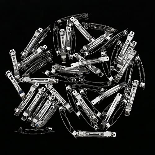 Pinces à cheveux en métal 9x78mm pour vos loisirs créatifs