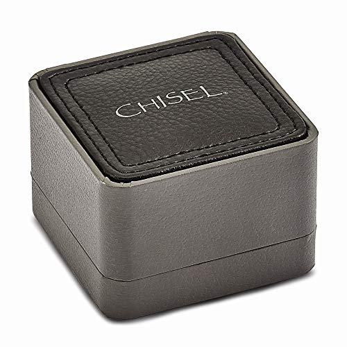 Solid Stainless Steel Men's Black Onyx Rectangle Cufflinks #TOP1