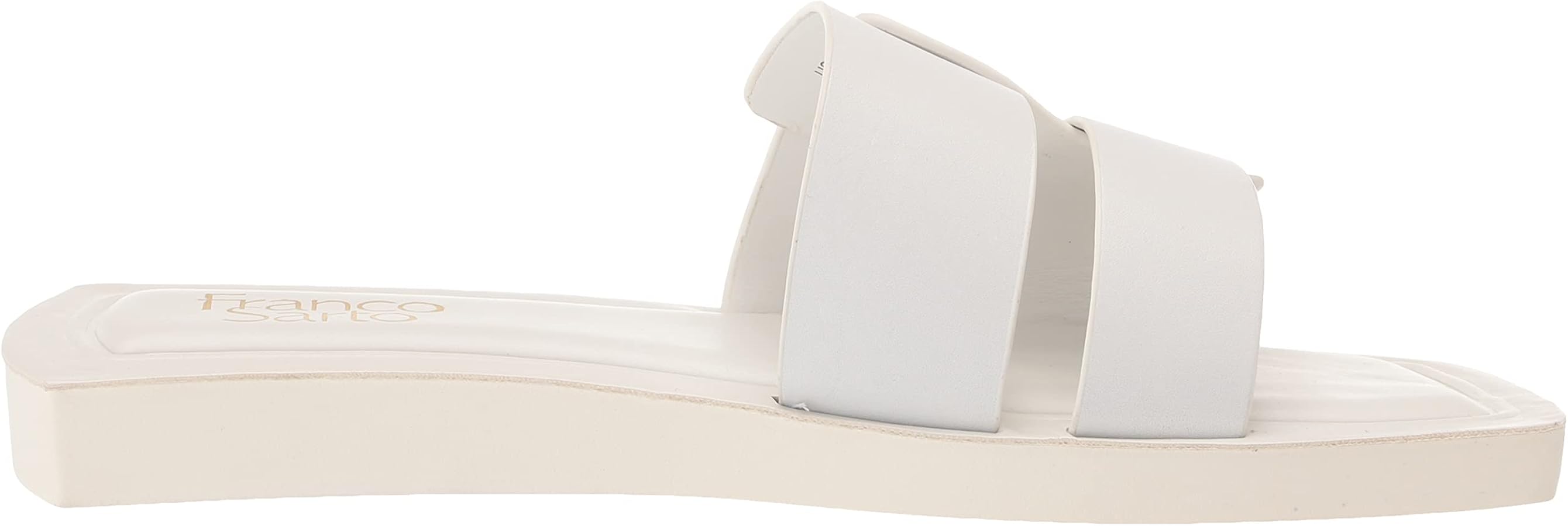 Amazon.com | Franco Sarto Womens Capri Slide Sandal White 6.5 W Amazon.com | Franco Sarto Womens Capri Slide Sandal White 6.5 W