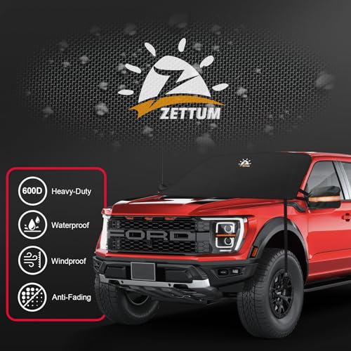Zettum CSIC-76-BLK Car Windshield Cover thumb #3
