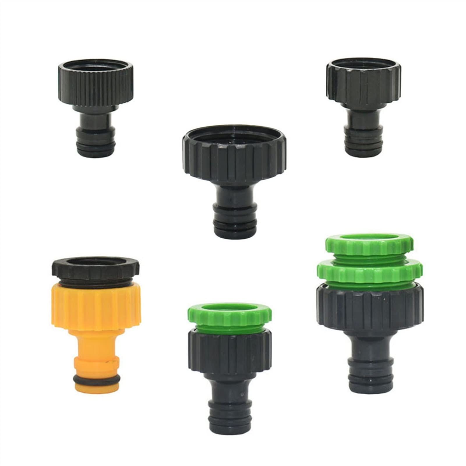 NALsa Filettatura Connettore rapido Capezzoli Rubinetto da Giardino Accoppiatore for irrigazione a Goccia Raccordi for Tubi Flessibili for irrigazione a Goccia 50 Pezzi (Color : BSP x 1I2 3I4 1inch)