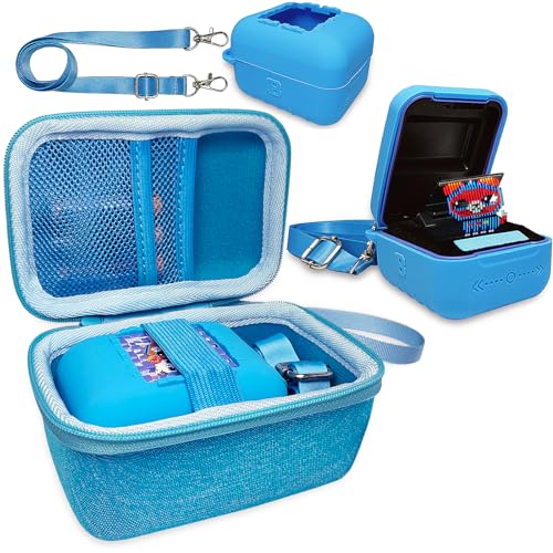 JCHPINE Hard Carrying Case and Silicone Cover for Bitzee Interactive