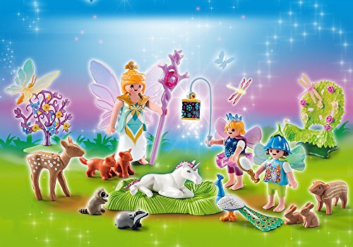 Playmobil Adventskalender Einhorngeburtstag Feenland 5492