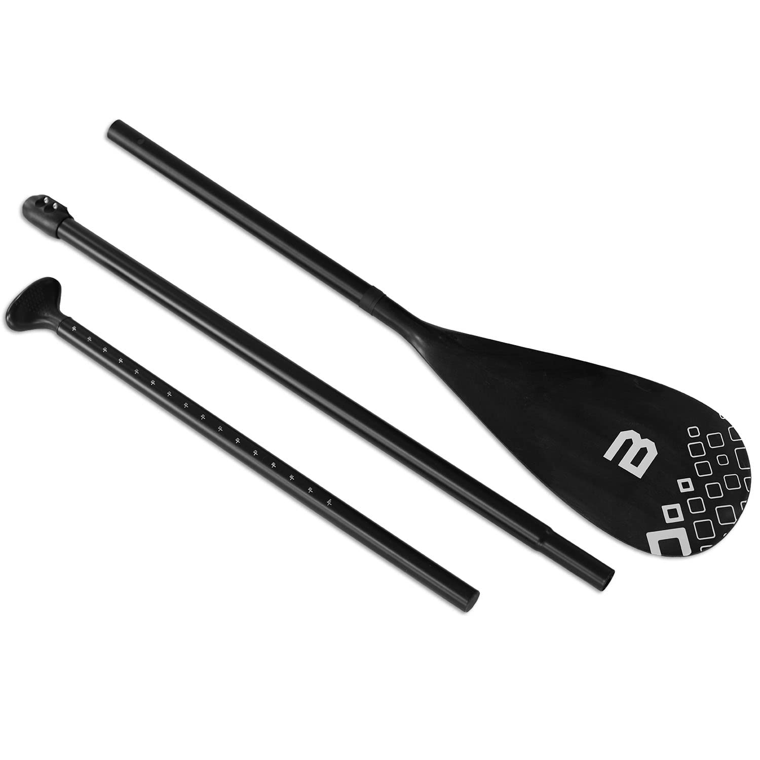 Stand Up Paddle Board Allround - Tavola da SUP gonfiabile 275X80X15 cm con pagaia, cavigliera, gonfiatore, kit riparazione e borsa da trasporto. Idonea per principianti. Peso Max 140kg