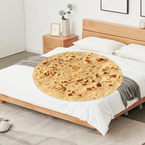 Couverture burritos géante en flanelle pour des soirées télé cocooning et amusantes en famille
