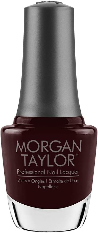 Morgan Taylor Nail Lacquer - 15mL Professional Lacquer, Vibrant, Chip-Resistant, Fast-Drying, Long-Lasting, High-Shine, Perfect for Manicures & Pedicure