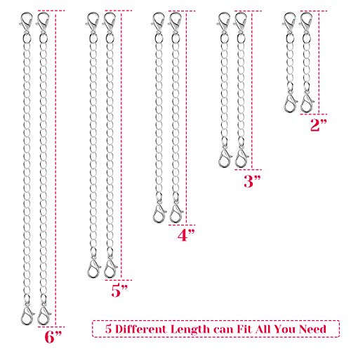Anezus JE-01 10Pcs Necklace Extenders thumb #2
