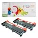 Precise Point Compatible High Yield Toner Cartridge Replacement for Brother TN630 TN660 (Two Black Toner Cartridge, 2-Pack)