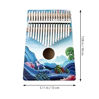 BIENKA 6 pièces 17 Touches Pouce Piano Bois Kalimba Doigt Piano Instrument Jouets éducatifs for Enfants Adultes Piano - Les Beatles, Paul McCartney, John Lennon, RIngo Starr, George Harrison BIENKA 6 pièces 17 Touches Pouce Piano Bois Kalimba Doigt Piano Instrument Jouets éducatifs for Enfants Adultes Piano – Image 2