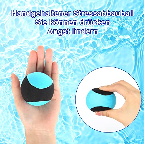 Foto von CAINCAY 2 Stück Wasserball Wasser Flummi Strandbälle Beachball, Wiederverwendbare Wasser Ball für Pool Beach Strand Schwimmbad Erwachsene Ugendliche Strand