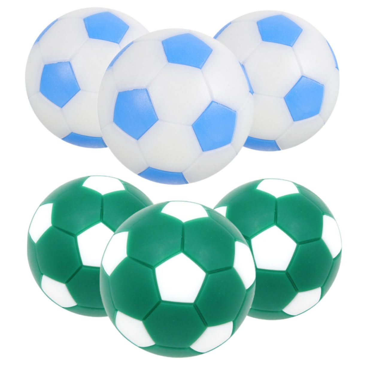ERINGOGO Replacement Foosball Balls 6 Pack Mini Table Football Balls for Standard Foosball Tables
