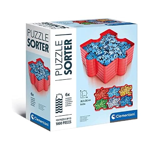Clementoni - Clasificador de Piezas para Puzzles (37040) Cover