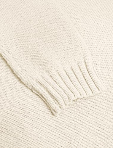 Image of ZAFUL Crew Neck Casual Knit Sweater for Women Cozy Long Sleeves Ribbed Knit Pullover Sweaters Jumper