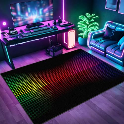 Tapis de jeu gaming 3D lavable au format compact 60x100cm pour espace ado - 2