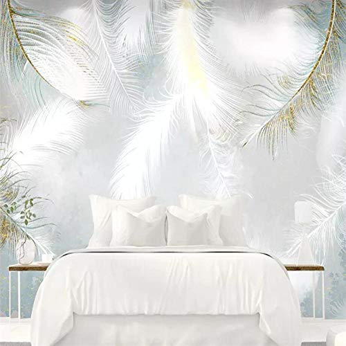 Papier peint mural aquarelle pour masquer un grand mur