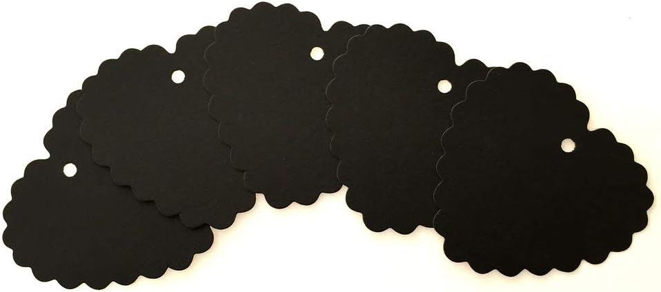 LWR CRAFTS Scalloped Heart Hang Tags