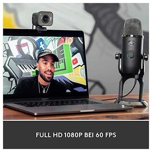 Logitech StreamCam Livestream-Webcam 1080p