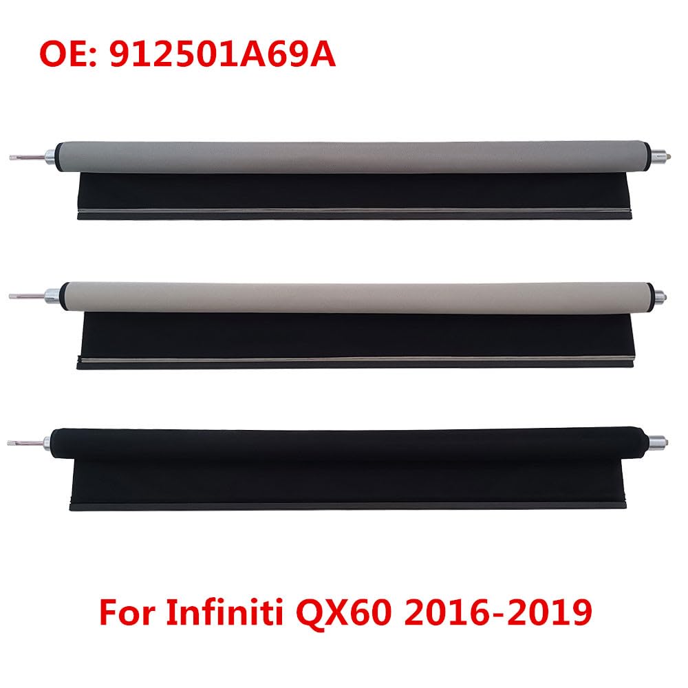 YIFOUM Car Panorama Sunroof Sunshade Curtain Cover Assembly for Infiniti QX60 2016 2017 2018 2019 912501A69A (Beige)