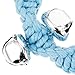 NOLITOY Pet Dog Doorbell Hanging Rope Stylish Dog Training Bell for Easy Potty Notification Rope Design for Home Use