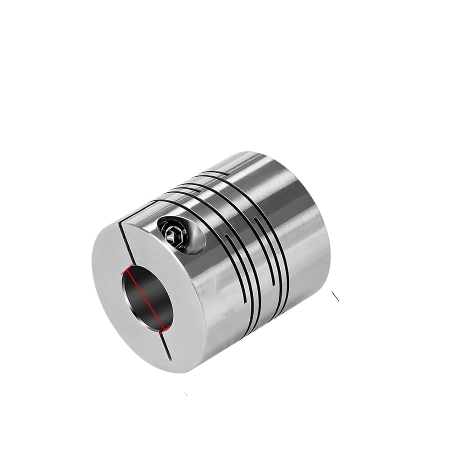 Coupling Shaft Connector CICG Parallel Line Groove Coupling Motor Encoder Connector Stainless Steel Flexible Coupling CICG-40X56(CICG-40X56-10x20)