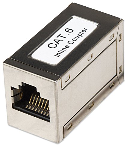 Acoplador modular Intellinet para cable Cat6 blindado miniatura 1