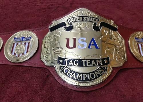 NWA USA Tag Team Wrestling Championship Title Replica Belt