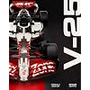 Nifeliz V25 F1 Racing Car Model Set, 1:8 Scale Car Building Set for Adults, Collectible and Display Gift for Racing Fans (2,634 PCS, NF10329)