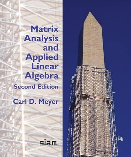 Amazon | Matrix Analysis and Applied Linear Algebra (Other Titles in ...