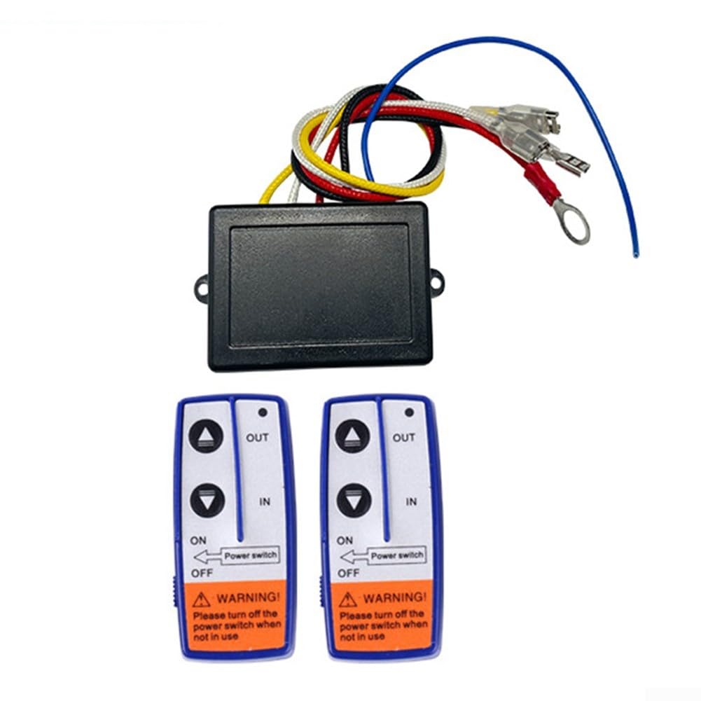 Solenoide per verricello 12V 500A con Controller Inclusione Solenoide