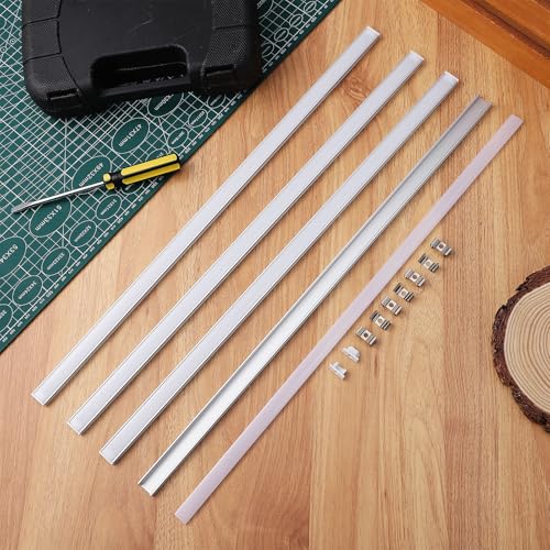 Kit Diffuseur de Lumière LED U-shape Aluminium Éclairage Meuble Salon