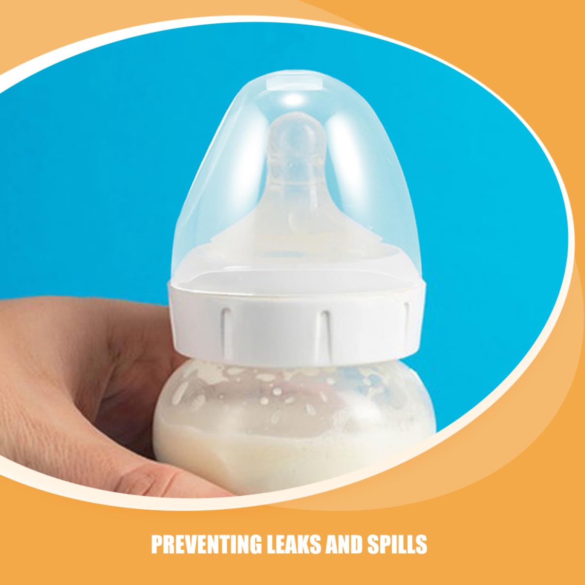 Tappi per Bocca Larga Copertura per Bottiglie per Protezione Antipolvere Anello Vite Materiale Resistente Compatibili con Diverse Bottiglie per Ragazzo Ragazza