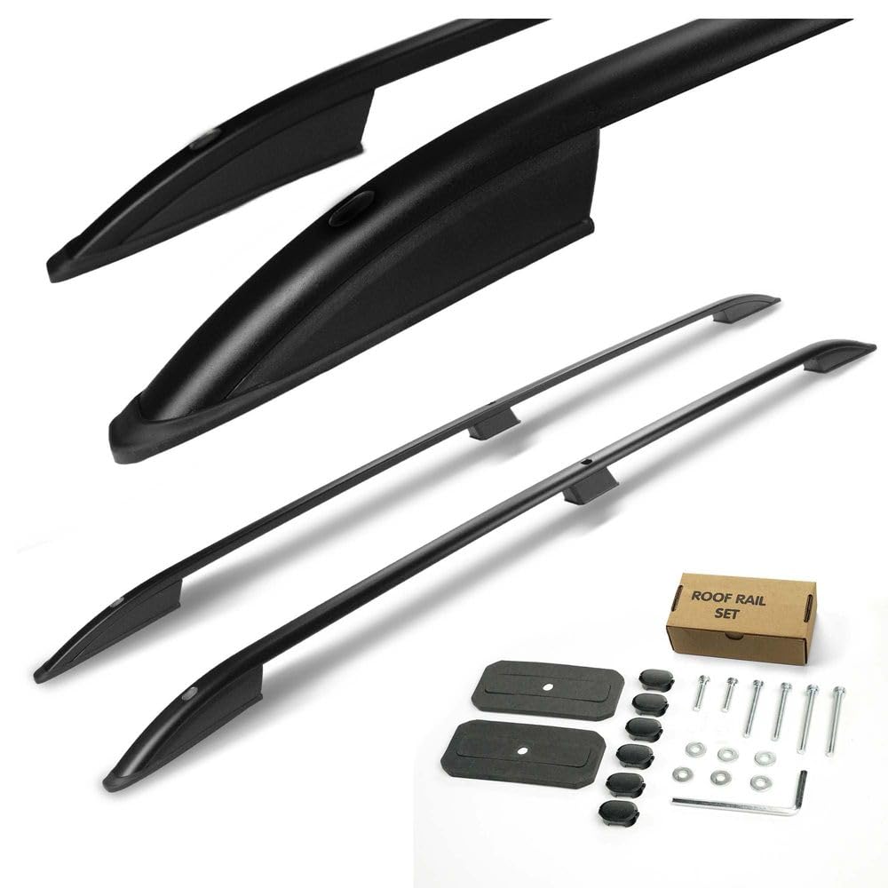 CHROMEMASTER | Les Barres de Toit Compatible avec Renault Grand Kangoo L2 | Grand LONG 2013-2020; Rails de Toit Conçus pour le Montage de Barres de Toit, de Coffres de Toit, de Porte-vélos | Aluminium