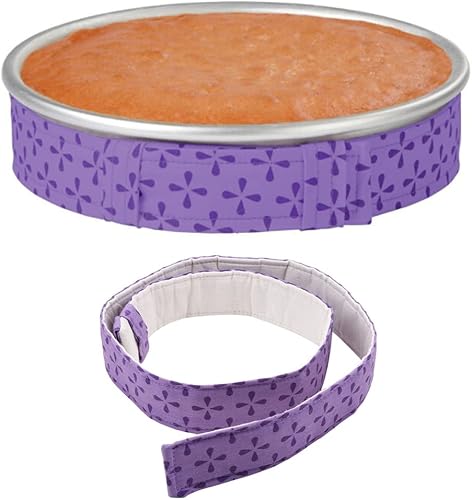 Miniatura 7 de Tiras de 2 piezas para hornear uniformes, tiras de humedecer para tartas, algodón grueso súper absorbente, tiras para tartas para hornear, tiras