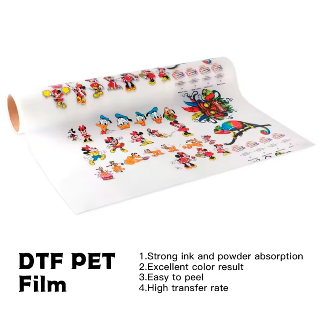 Rollo Film Premium de transferencia DTF de PET 30 cm x 100 M