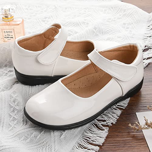 Girls School Uniform Shoes Mary Janes Party Show Dress Flat4