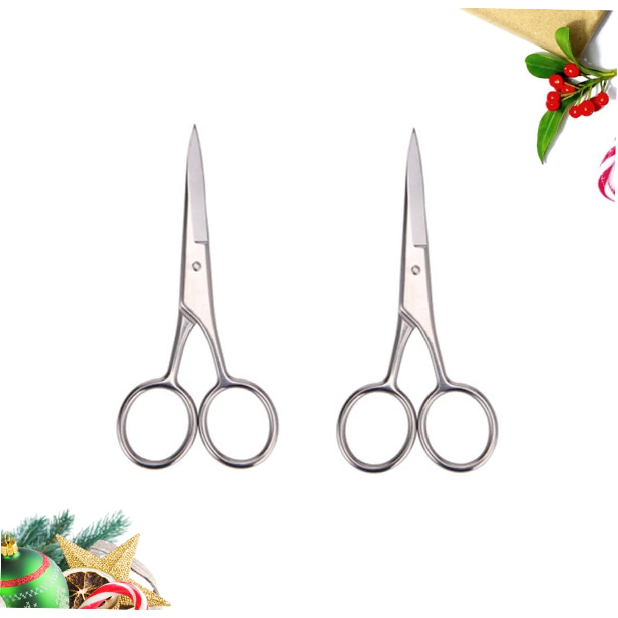 VALICLUD 6pezzi Forbici Acciaio Inossidabile Per Rifinitura Barba Strumenti Professionali Per e Uso Domestico Design Elegante e Antiruggine Per Stile e Della Barba