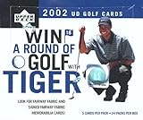 2002 Upper Deck Golf HUGE Factory Sealed Retail Box with 120 Cards! Look for Autos & Memorabilia of Tiger Woods, Phil Mickelson RC & More! Warehouse Find nearly 20 Years old!