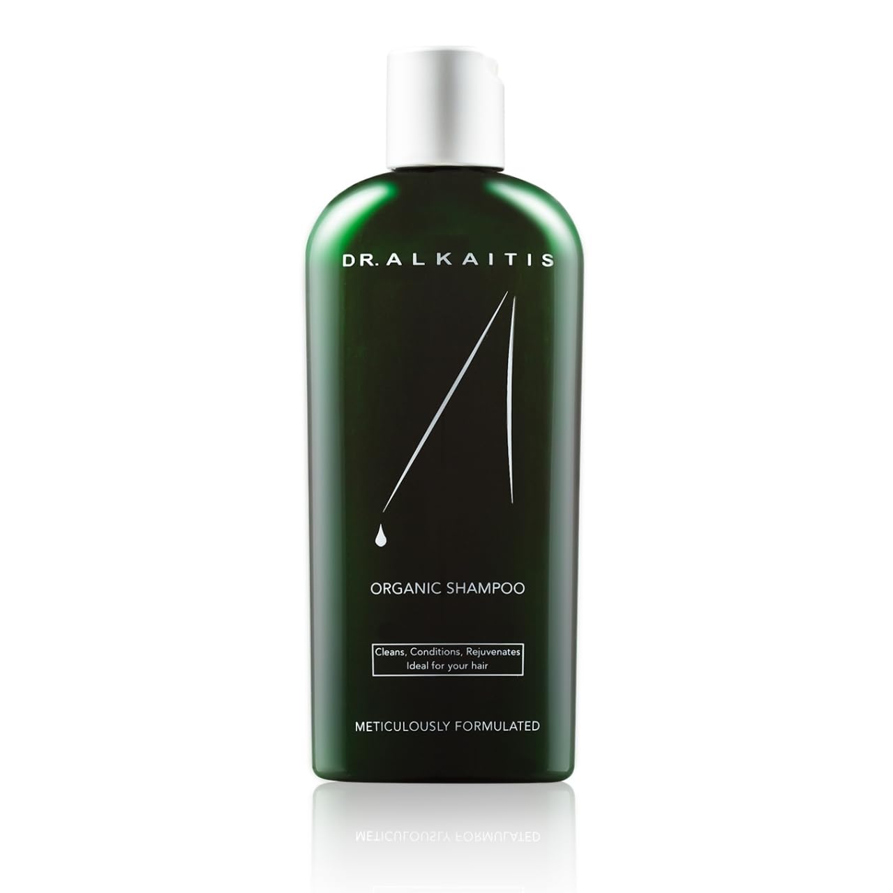 DR. ALKAITIS Organic Herbal Shampoo - Hydrating Treatment with Seaweed & Herbs for Healthy Hair & Scalp - Daily Use - All Hair Types (8fl oz|240 ml)
