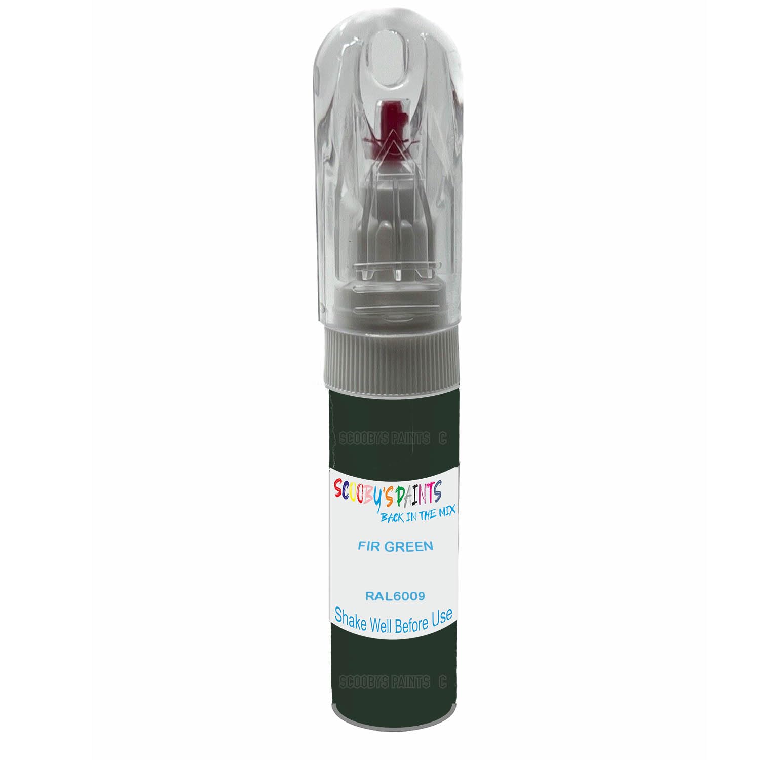 Scoobys Paints Back In The Mix Ral6009 Fir Green Ral Paint Upvc Pen Repair Window,Plastic,Cladding,Wood,Metal Touch Up