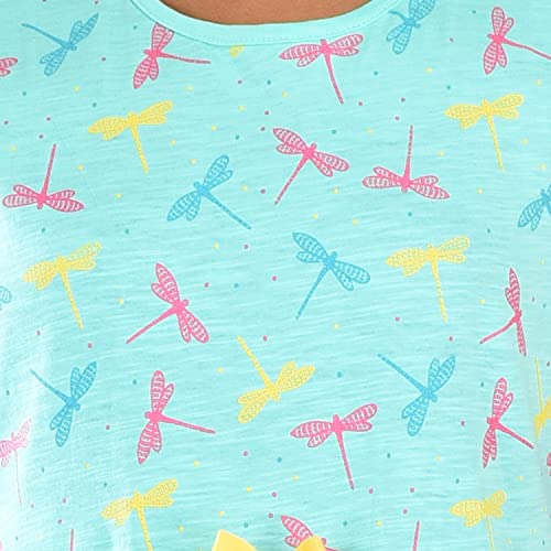 Image of Clothe Funn Girl's Striped Regular Fit Frock