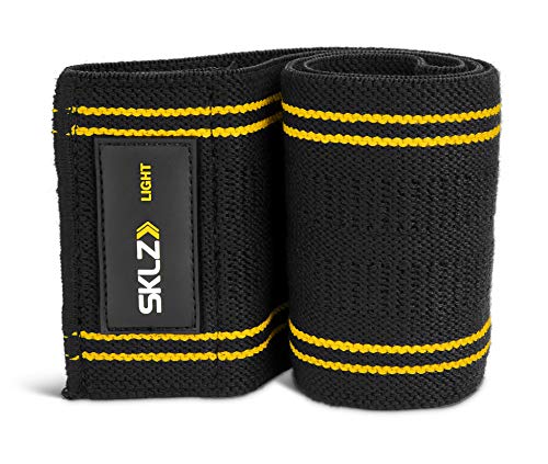 SKLZ Non-Slip Fabric Resistance Band for Hips and Glutes, Medium Resistance, Light Resistance