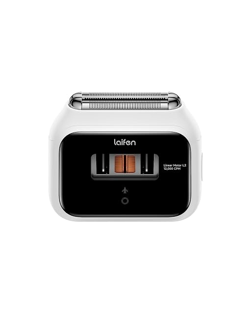 Laifen P3 3-Blade Travel Electric Shaver for Men Face, Dry&Wet White Razor — $148.49 (10% off)