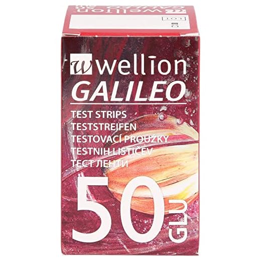 Wellion Galileo Blutzucker-Teststreifen, 50 Stück