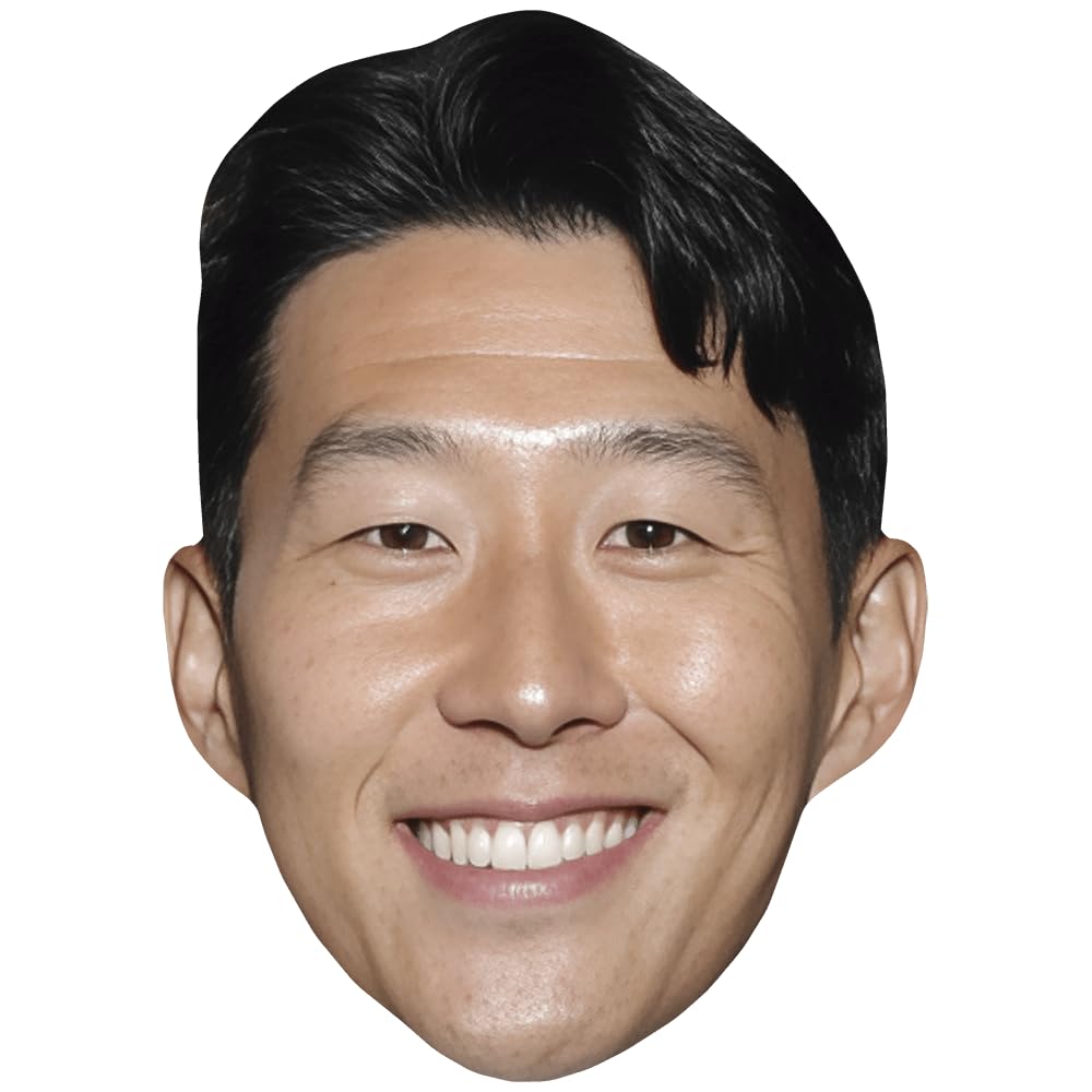 Son Heung-min (Dark Hair) Big Head. Larger than life mask.