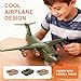 Military Transport Aircraft | Kids Airplane Toy with Light and Sound Effects | Cargo Plane Toy in Army Green | Army Toys for Boys | Military Toys for Toddlers | Holiday & Birthday Gift for Kids