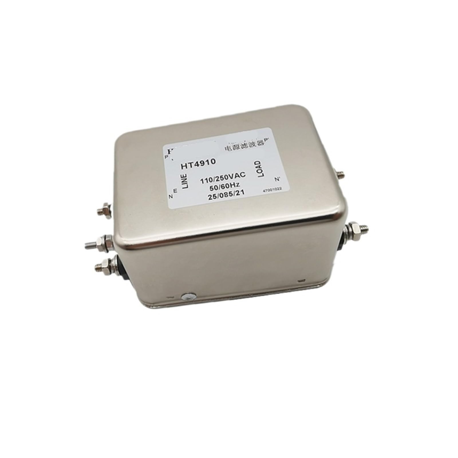 Filtro HT4910-3-M4-H5 monofásico 3A contra interferencias electromagnéticas