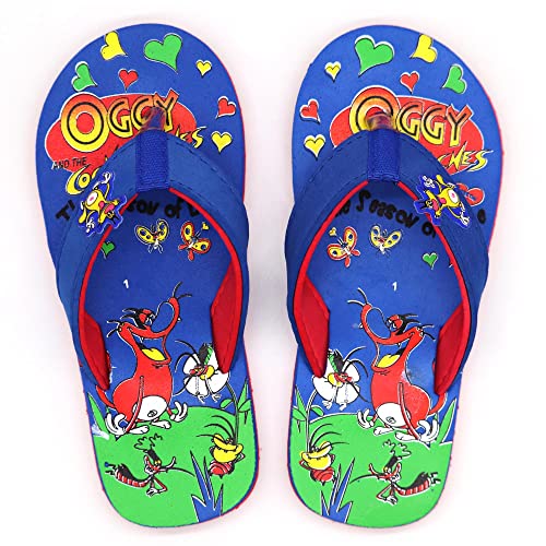 Image of SVAAR Cartoon Kids Flip-Flop | Comfortable, Indoor & Outdoor Slippers for Boys or Girls