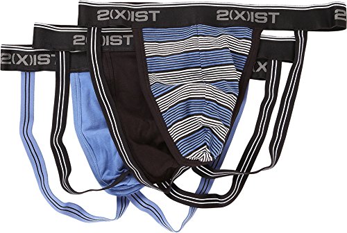 2(X)IST Cotton Stretch 3 Pack Jock Strap